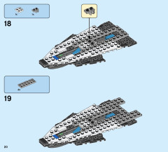 LEGO 75975 instructions page 20 – build guide