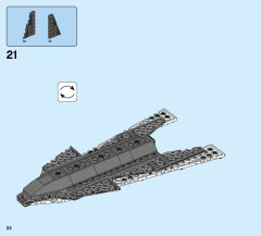 LEGO 75975 instructions page 22 – build guide