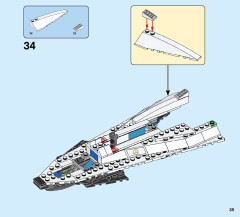 LEGO 75975 instructions page 35 – build guide