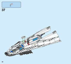 LEGO 75975 instructions page 38 – build guide