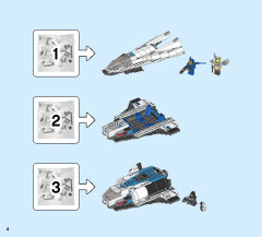 LEGO 75975 instructions page 4 – build guide
