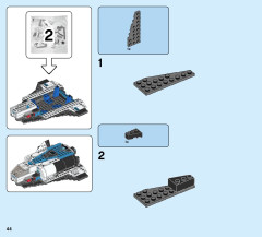 LEGO 75975 instructions page 44 – build guide