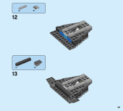 LEGO 75975 instructions page 49 – build guide