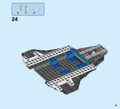 LEGO 75975 instructions page 61 – build guide