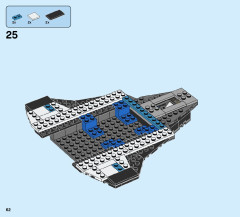 LEGO 75975 instructions page 62 – build guide