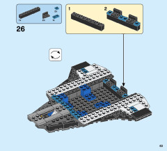 LEGO 75975 instructions page 63 – build guide