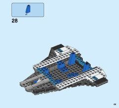 LEGO 75975 instructions page 65 – build guide
