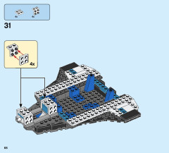 LEGO 75975 instructions page 68 – build guide