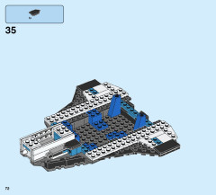 LEGO 75975 instructions page 72 – build guide