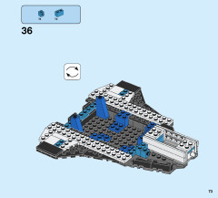 LEGO 75975 instructions page 73 – build guide