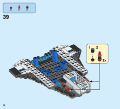 LEGO 75975 instructions page 76 – build guide