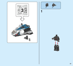 LEGO 75975 instructions page 77 – build guide