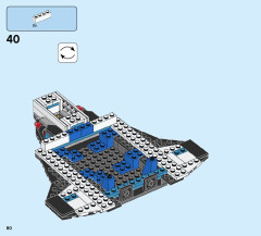 LEGO 75975 instructions page 80 – build guide