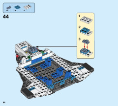LEGO 75975 instructions page 84 – build guide