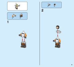 LEGO 75975 instructions page 9 – build guide
