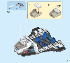 LEGO 75975 instructions page 91 – build guide