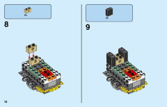 LEGO 75976 instructions page 10 – build guide