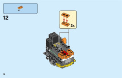 LEGO 75976 instructions page 14 – build guide