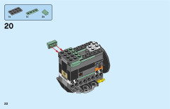 LEGO 75976 instructions page 22 – build guide