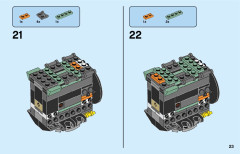 LEGO 75976 instructions page 23 – build guide