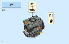 LEGO 75976 instructions page 24 – build guide