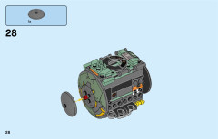 LEGO 75976 instructions page 28 – build guide