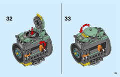 LEGO 75976 instructions page 33 – build guide