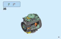 LEGO 75976 instructions page 35 – build guide