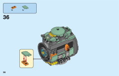 LEGO 75976 instructions page 36 – build guide