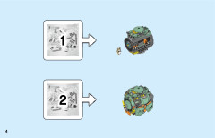 LEGO 75976 instructions page 4 – build guide