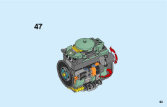 LEGO 75976 instructions page 43 – build guide