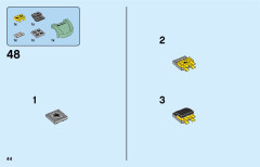 LEGO 75976 instructions page 44 – build guide