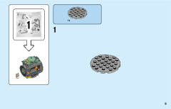 LEGO 75976 instructions page 5 – build guide