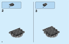 LEGO 75976 instructions page 6 – build guide