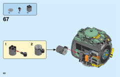 LEGO 75976 instructions page 62 – build guide
