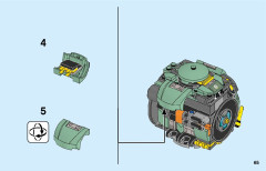 LEGO 75976 instructions page 65 – build guide