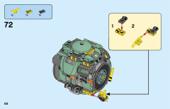 LEGO 75976 instructions page 68 – build guide