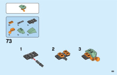 LEGO 75976 instructions page 69 – build guide