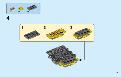 LEGO 75976 instructions page 7 – build guide