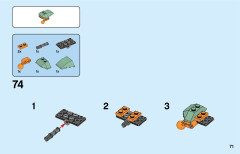 LEGO 75976 instructions page 71 – build guide