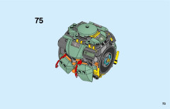 LEGO 75976 instructions page 73 – build guide