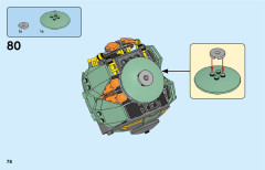 LEGO 75976 instructions page 78 – build guide