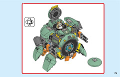 LEGO 75976 instructions page 79 – build guide