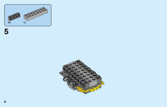 LEGO 75976 instructions page 8 – build guide