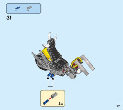 LEGO 75977 instructions page 27 – build guide