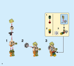 LEGO 75977 instructions page 6 – build guide