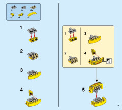 LEGO 75977 instructions page 7 – build guide