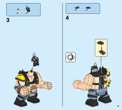 LEGO 75977 instructions page 9 – build guide