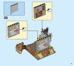 LEGO 75977 instructions page 17 – build guide