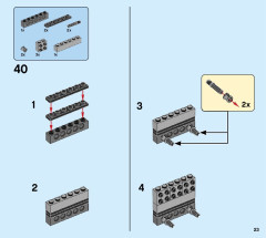 LEGO 75977 instructions page 23 – build guide